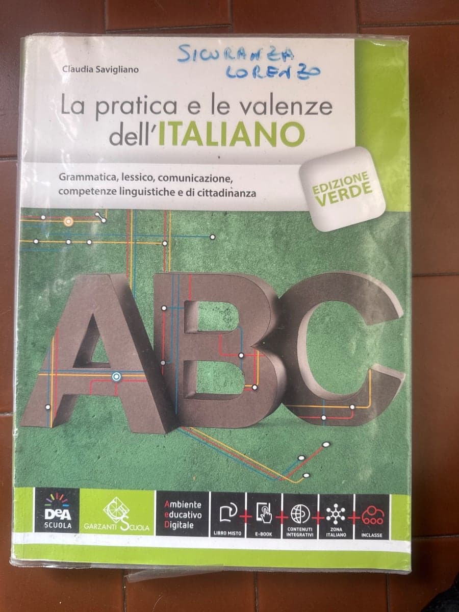 PRATICA E LE VALENZE DELL'ITALIANO VOLUME + EBOOK CON DIZIONARIO DIGITALE (LA - foto 1