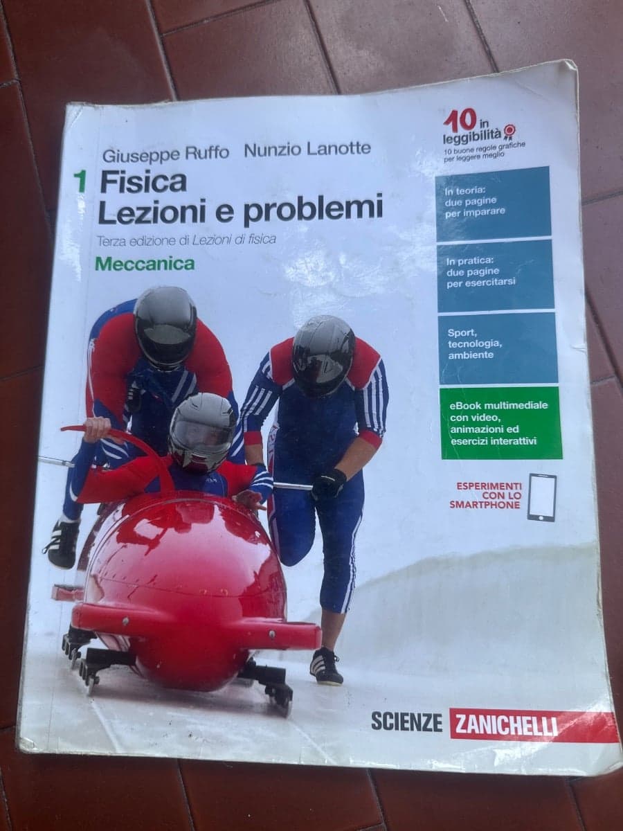 FISICA: LEZIONI E PROBLEMI - VOLUME 1 (LDM) - foto 1