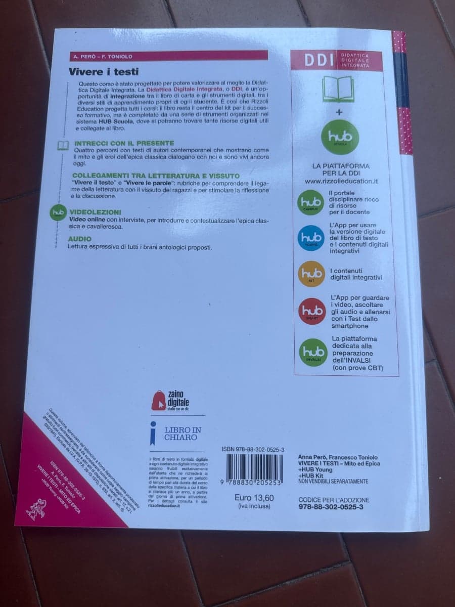 VIVERE I TESTI - LIBRO MISTO CON LIBRO DIGITALE - foto 2
