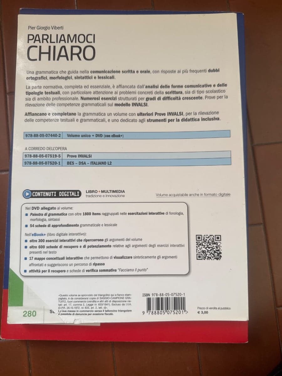 PARLIAMOCI CHIARO BES-DSA-ITALIANO L2 CON SCHEMI DI SINTESI E RIPASSO - foto 2