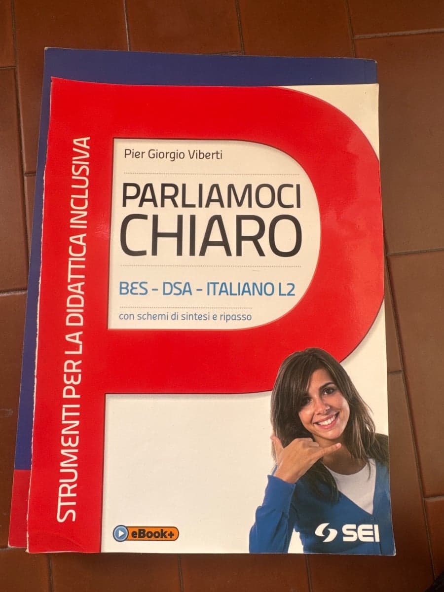 PARLIAMOCI CHIARO BES-DSA-ITALIANO L2 CON SCHEMI DI SINTESI E RIPASSO - foto 1