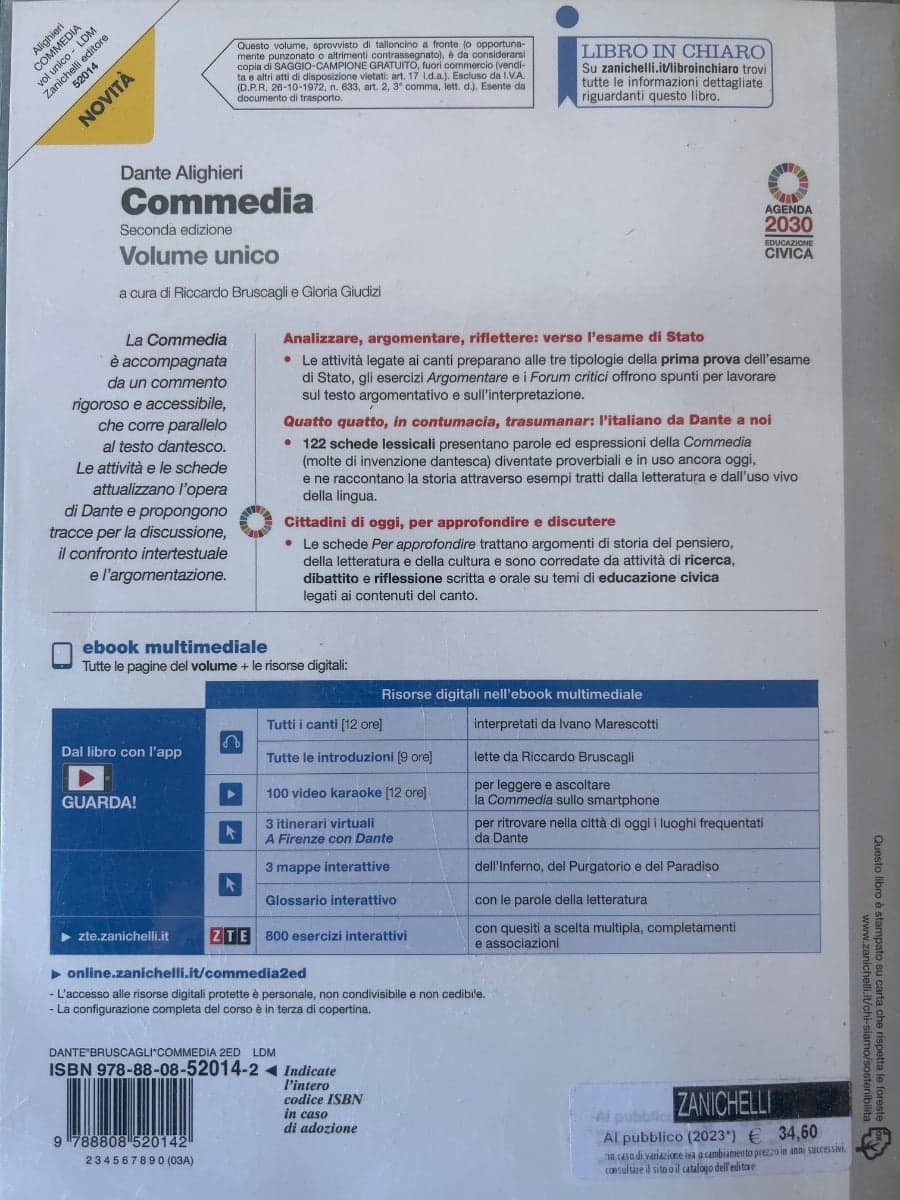 COMMEDIA 2ED. - VOL. U (LDM) - foto 2