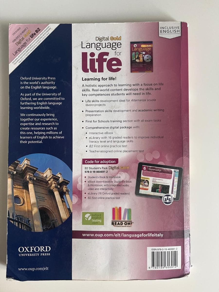 LANGUAGE FOR LIFE B2 DIGITAL GOLD - foto 2