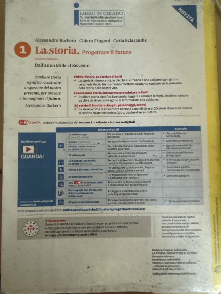 STORIA. PROGETTARE IL FUTURO 2ED. (LA) - CONF. 1 + ATLANTE GEOSTORIA (LDM) - foto 2