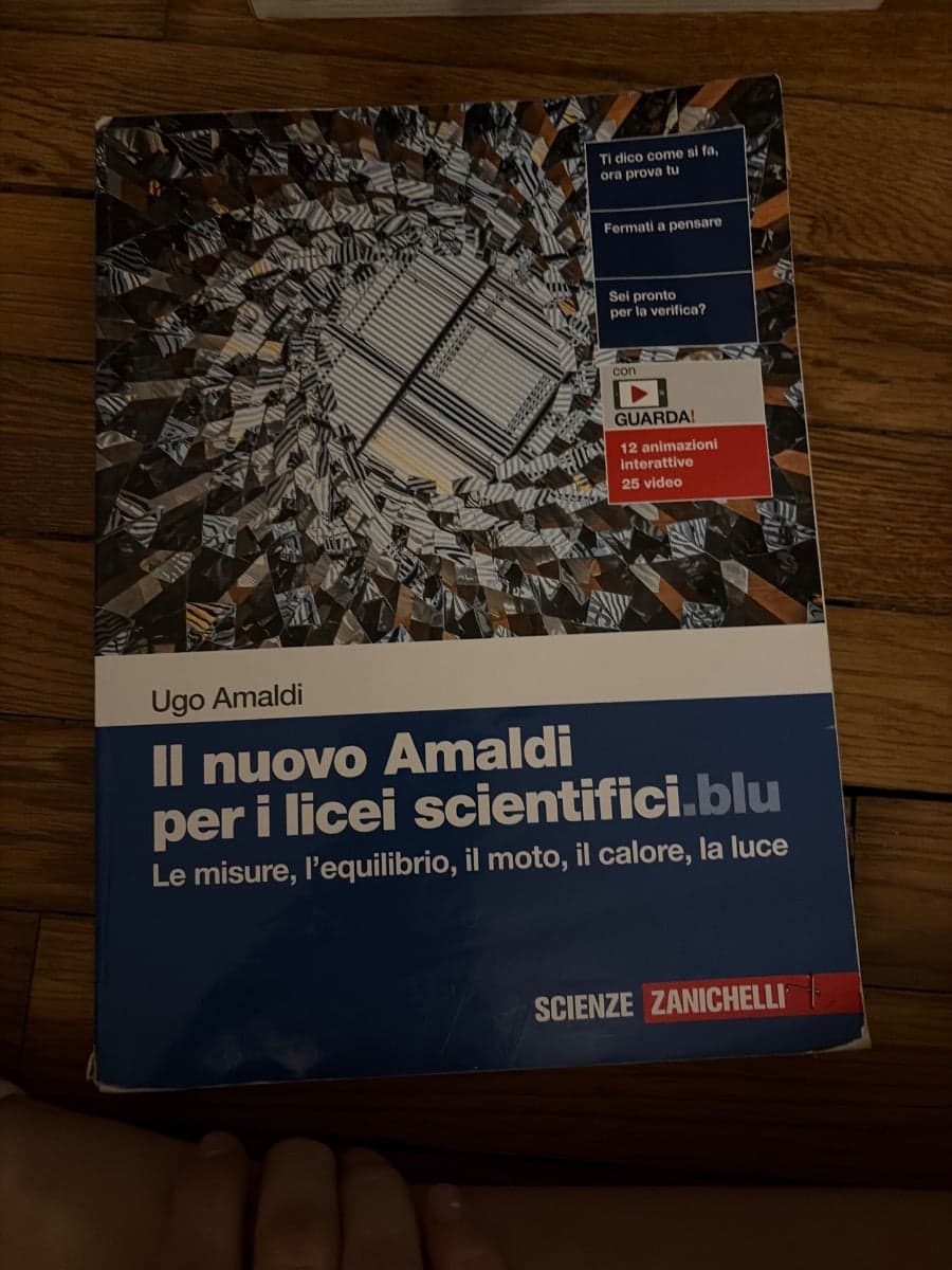 NUOVO AMALDI PER I LICEI SCIENTIFICI.BLU (IL) - VOL. PRIMO BIENNIO (LDM) - foto 1