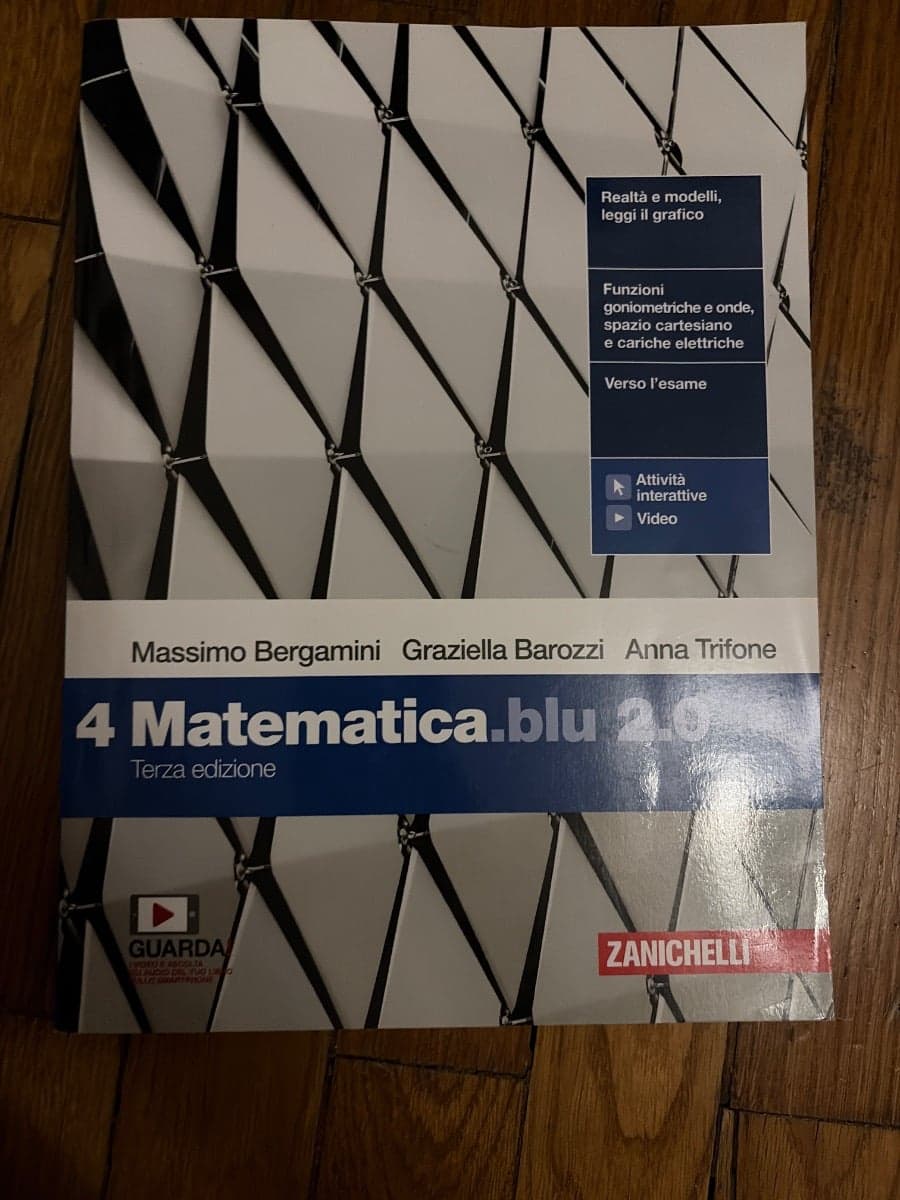 MATEMATICA BLU 2.0 3ED. - VOL. 4 (LDM) - foto 1