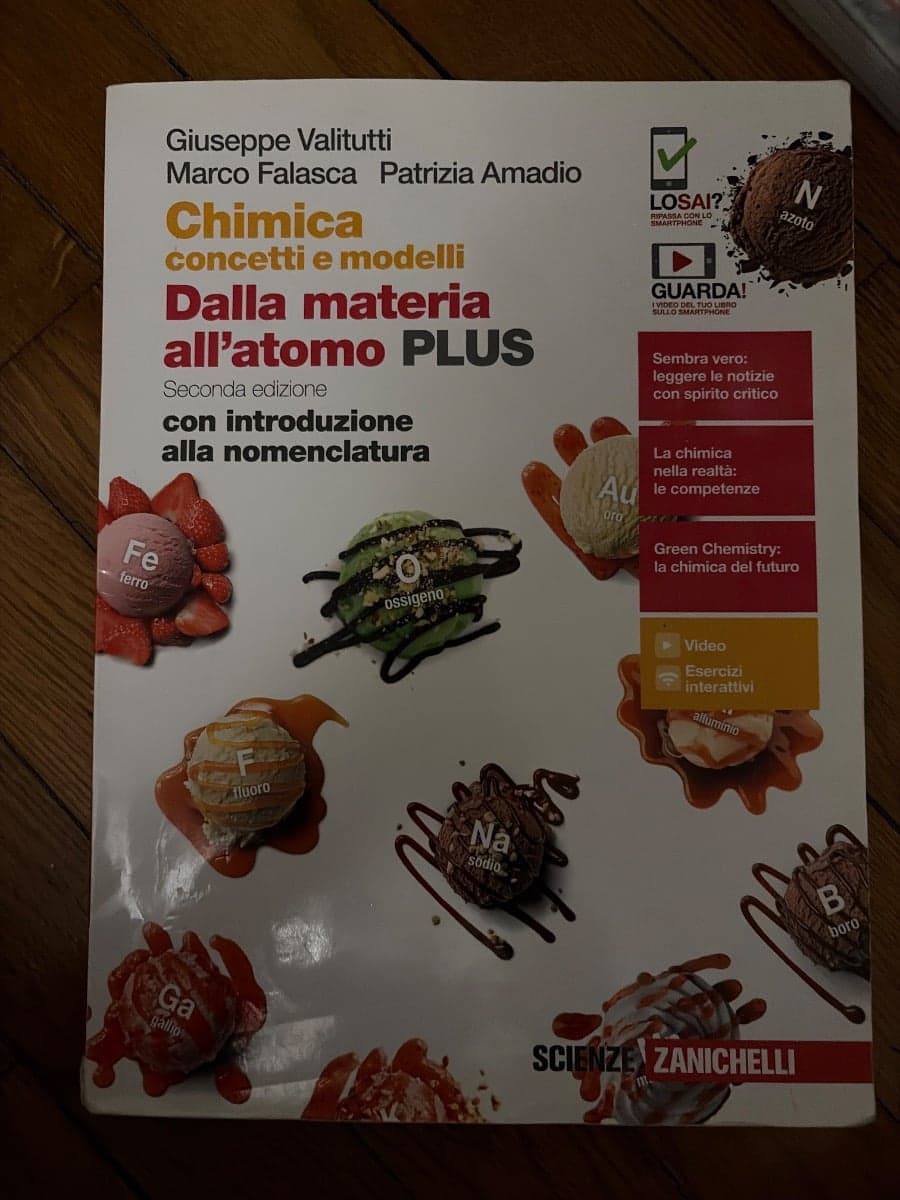 CHIMICA: CONCETTI E MODELLI - DALLA MATERIA ALL'ATOMO PLUS (LDM) - foto 1