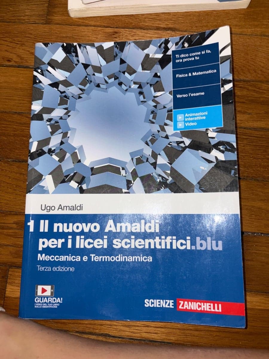 NUOVO AMALDI PER I LICEI SCIENTIFICI.BLU (IL) 3ED. - VOL. 1 (LDM) - foto 1