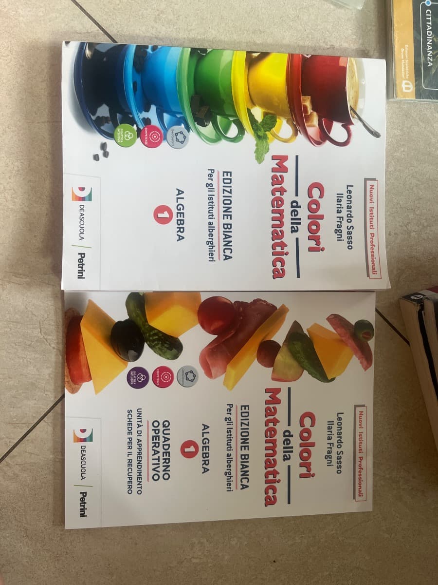 COLORI DELLA MATEMATICA - EDIZIONE BIANCA ALGEBRA 1+ALGEBRA 1 QUAD.+EBOOK - foto 1