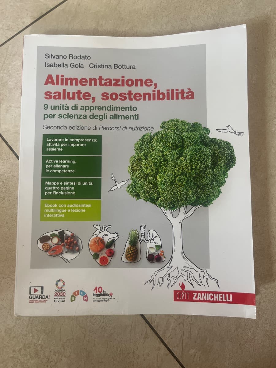 ALIMENTAZIONE, SALUTE, SOSTENIBILITÀ 2ED. VOLUME U (LDM) - foto 1