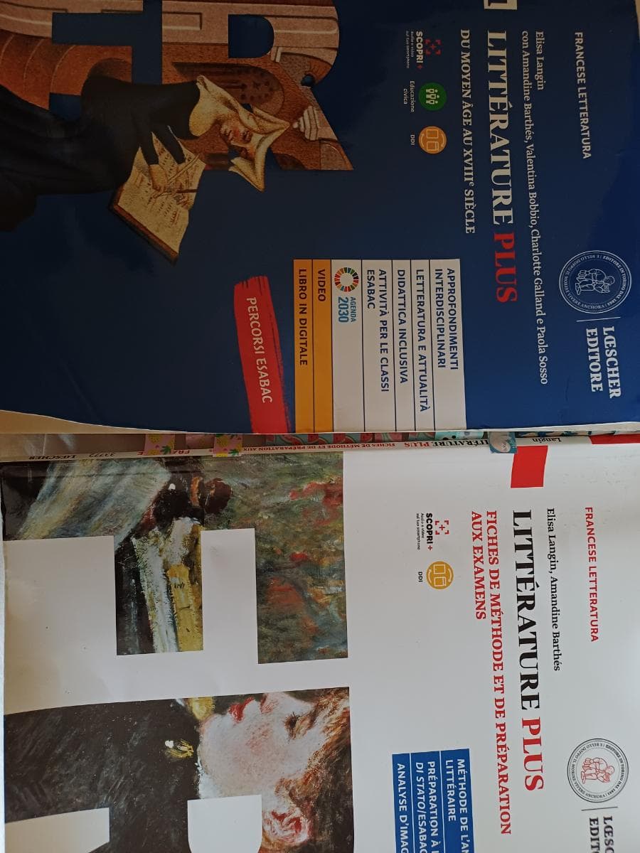 LITTERATURE PLUS V.1+FICHES VERSION ESABAC - foto 1