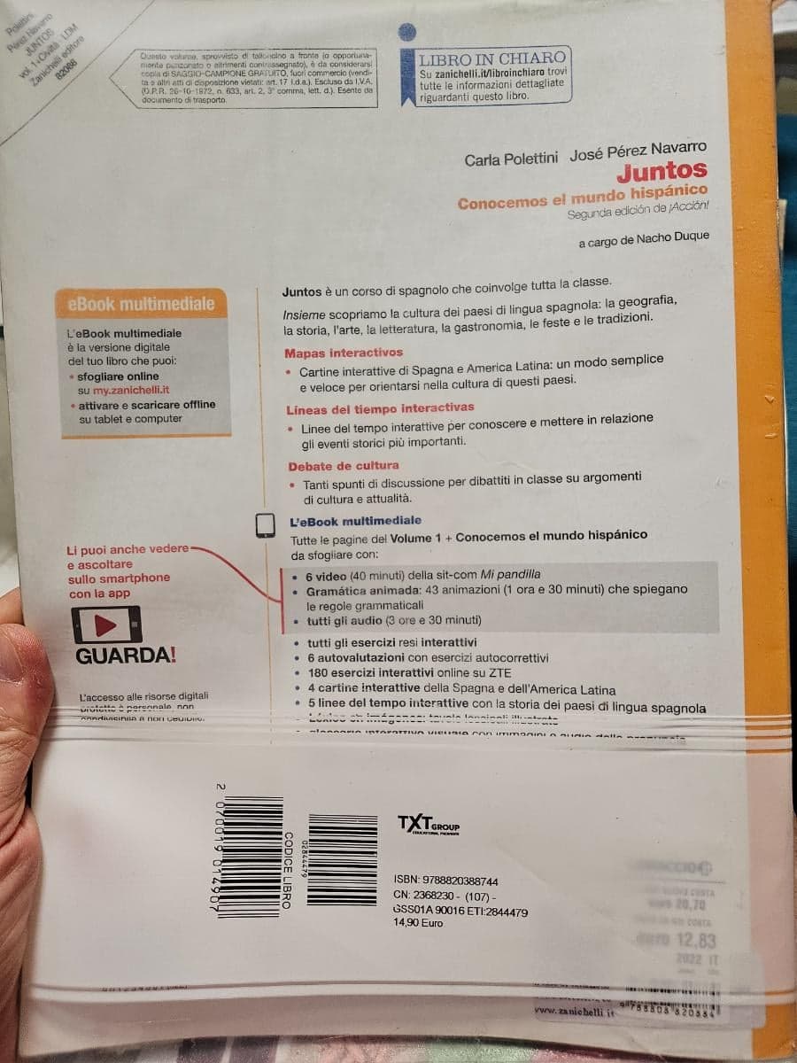 JUNTOS 2ED. DI ¡ACCIÒN! - CONFEZIONE 1 + CONOCEMOS (LDM) - foto 2