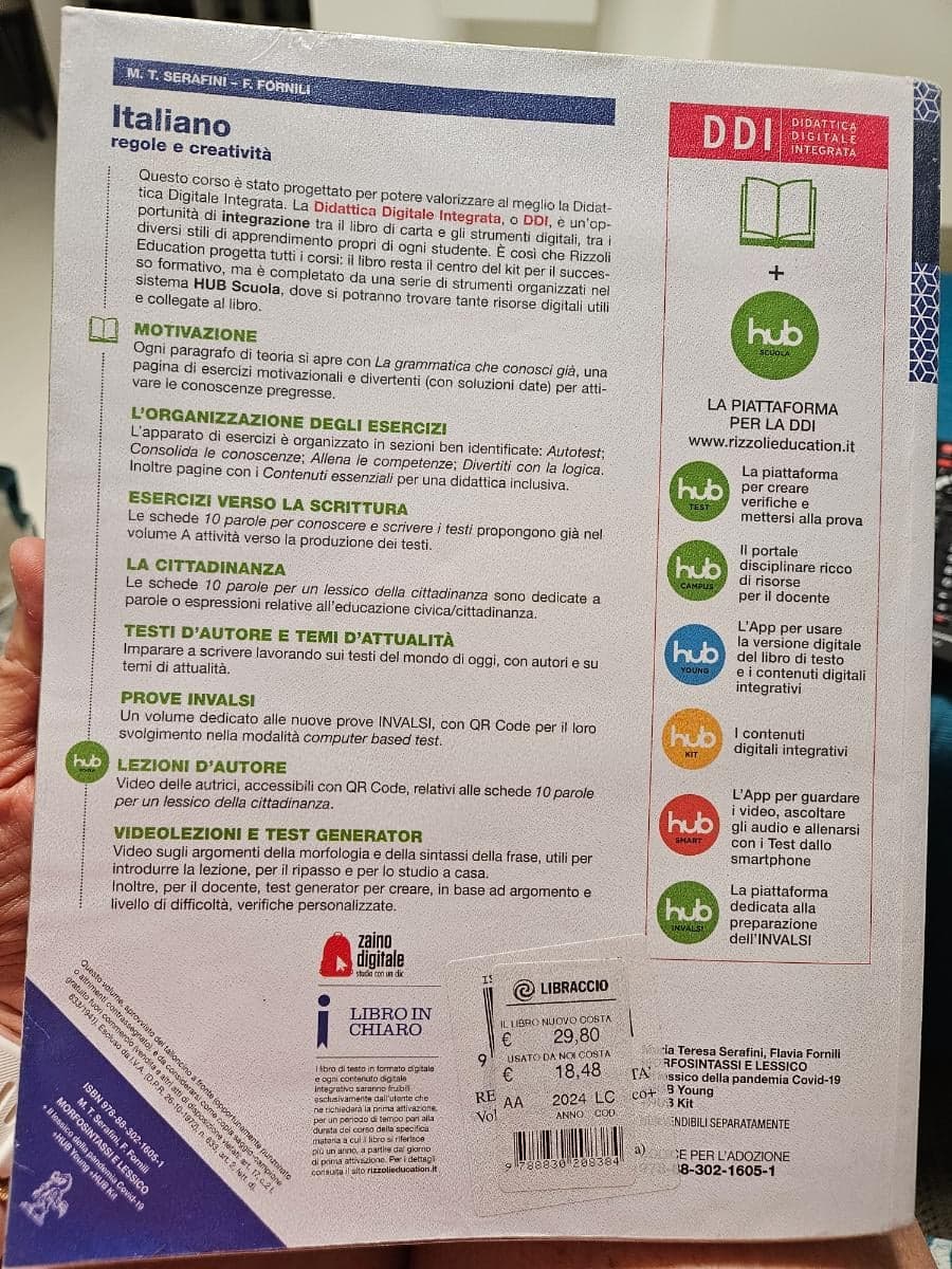 ITALIANO REGOLE E CREATIVITA' - LIBRO MISTO CON LIBRO DIGITALE - foto 2
