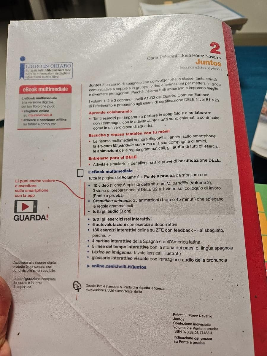 JUNTOS 2ED. DI ¡ACCIÒN! - CONFEZIONE 1 + CONOCEMOS (LDM) - foto 2