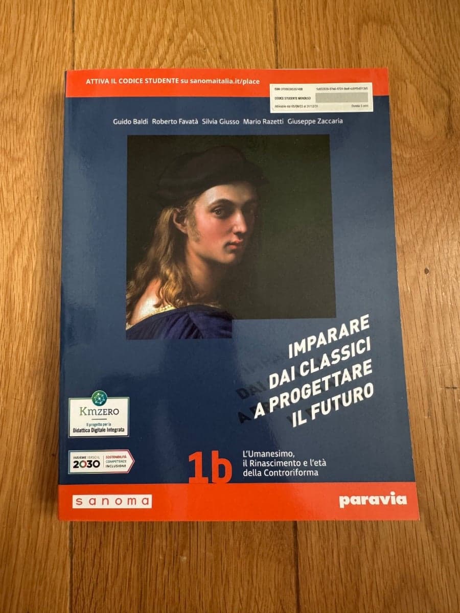 IMPARARE DAI CLASSICI A PROGETTARE IL FUTURO 1B - foto 1
