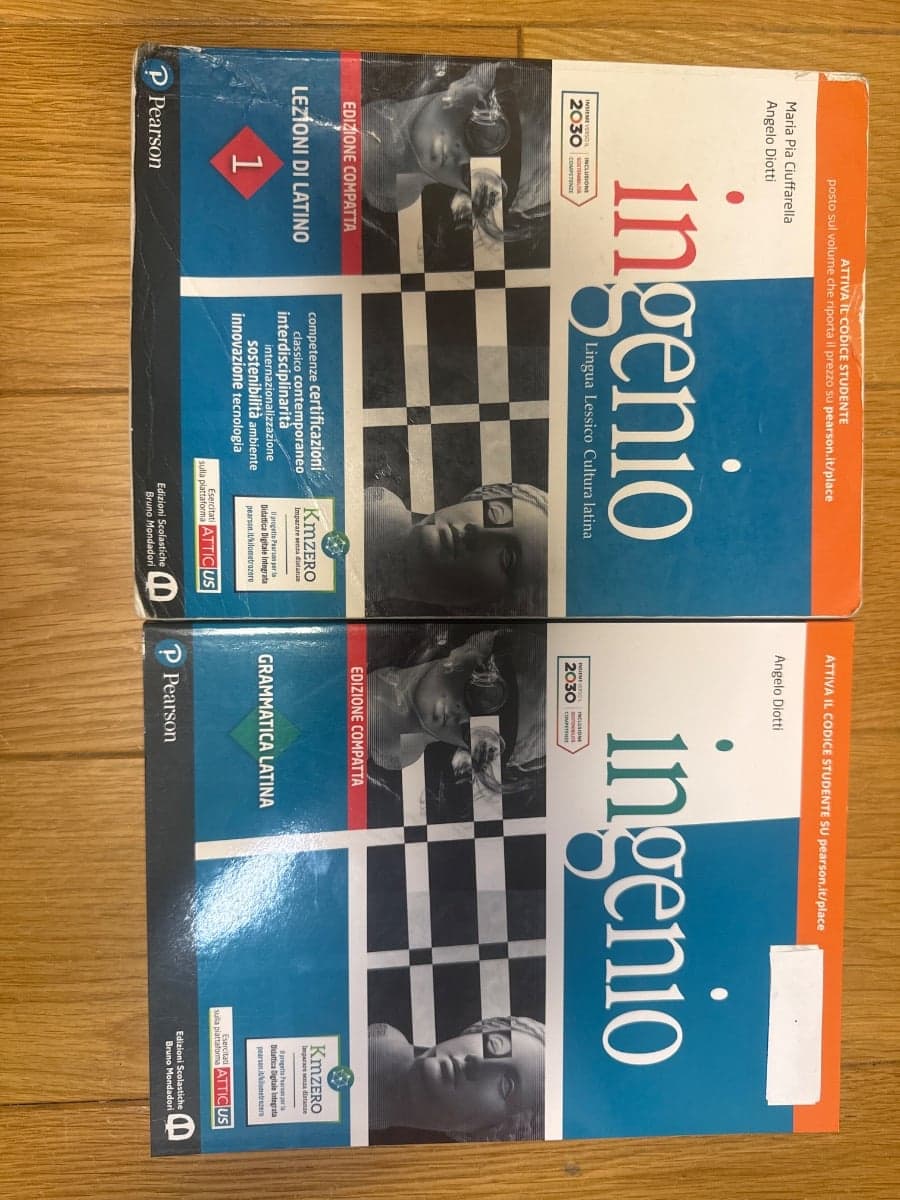 INGENIO LEZIONI DI LATINO 1 EDIZIONE COMPATTA - foto 1