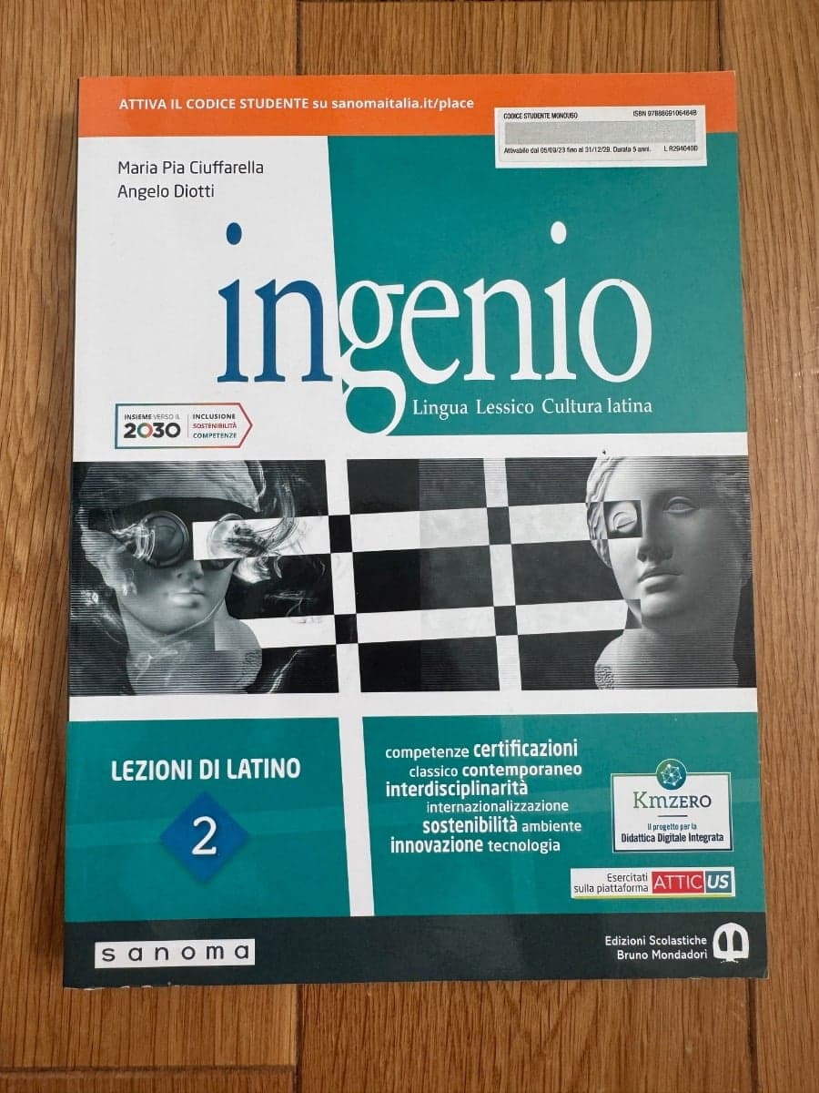 INGENIO LEZIONI DI LATINO 2 - foto 1