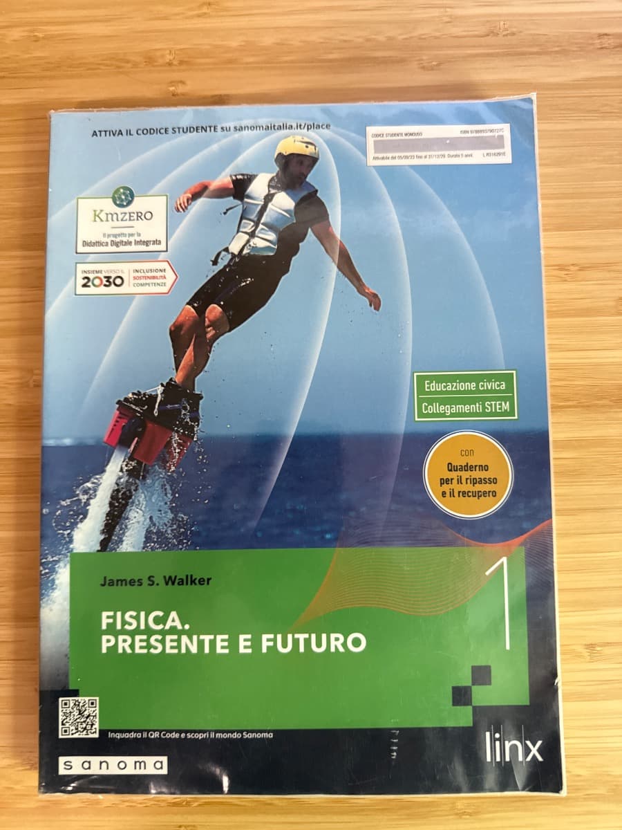 FISICA. PRESENTE E FUTURO - VOLUME 1 CON QUADERNO - foto 1