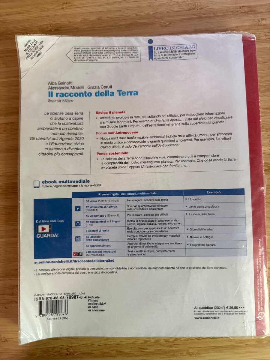 RACCONTO DELLA TERRA 2ED (IL) - VOLUME U (LDM) - foto 2