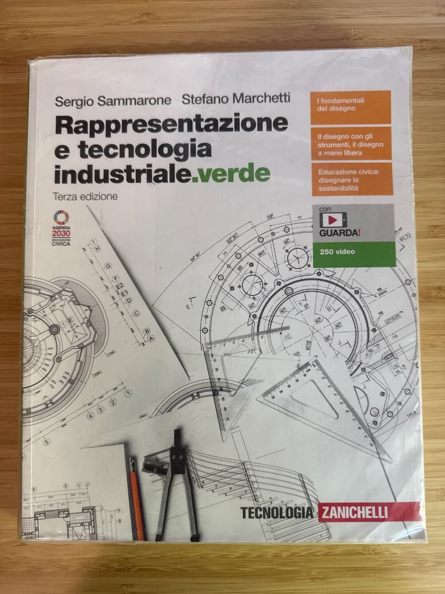 RAPPRESENTAZIONE E TECNOLOGIA INDUSTRIALE.VERDE 3ED - VOLUME U (LDM) - foto 1