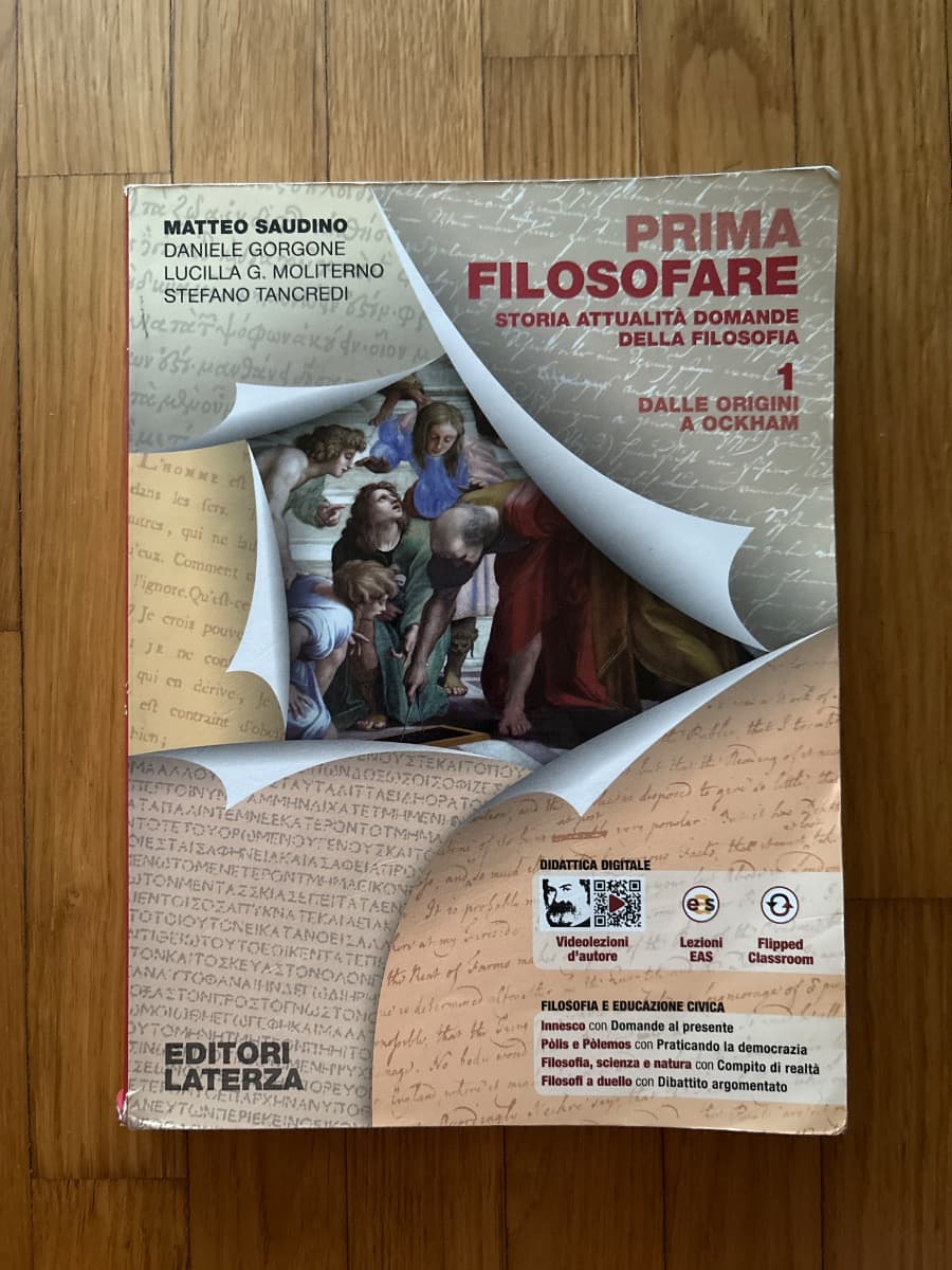 PRIMA FILOSOFARE VOL. 1 - foto 1