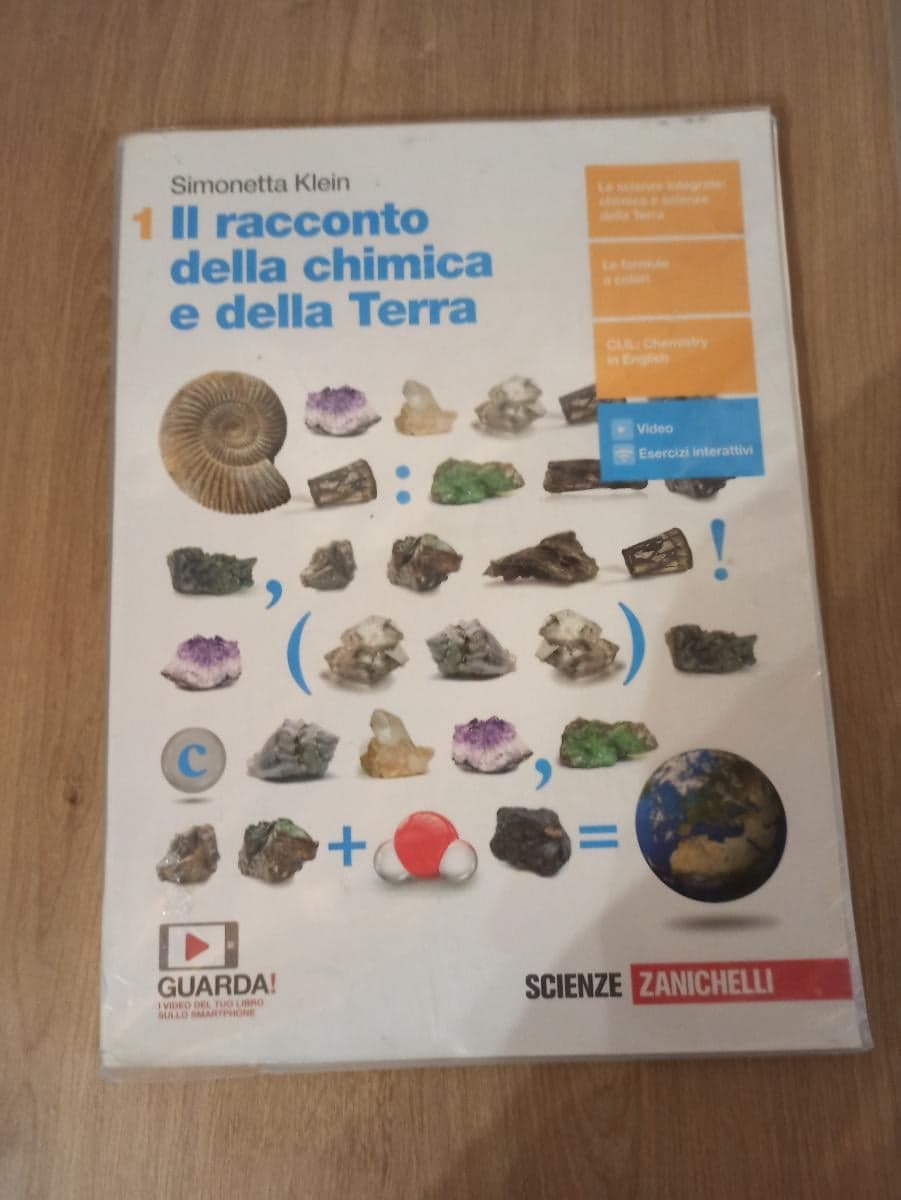 RACCONTO DELLA CHIMICA E DELLA TERRA (IL) - VOLUME PRIMO BIENNIO (LDM) - foto 1