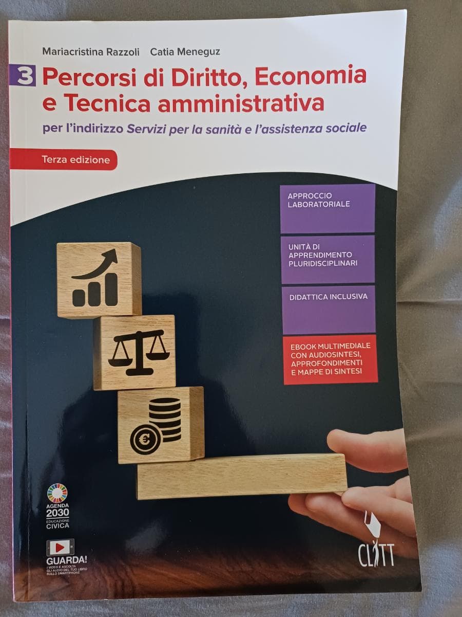 PERCORSI DI DIRITTO, ECONOMIA E TECNICA AMMINISTRATIVA 3ED - VOLUME 3 (LDM) - foto 1