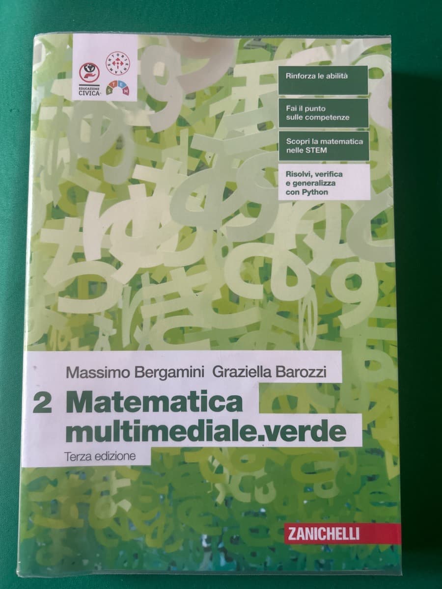 MATEMATICA MULTIMEDIALE.VERDE 3ED. - VOLUME 2 (LDM) - foto 1