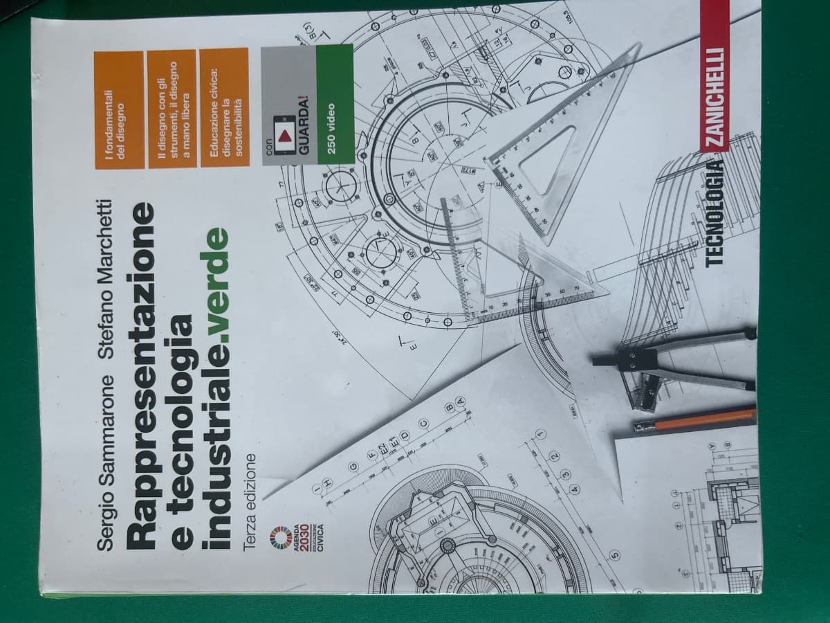 RAPPRESENTAZIONE E TECNOLOGIA INDUSTRIALE.VERDE 3ED - VOLUME U (LDM) - foto 1