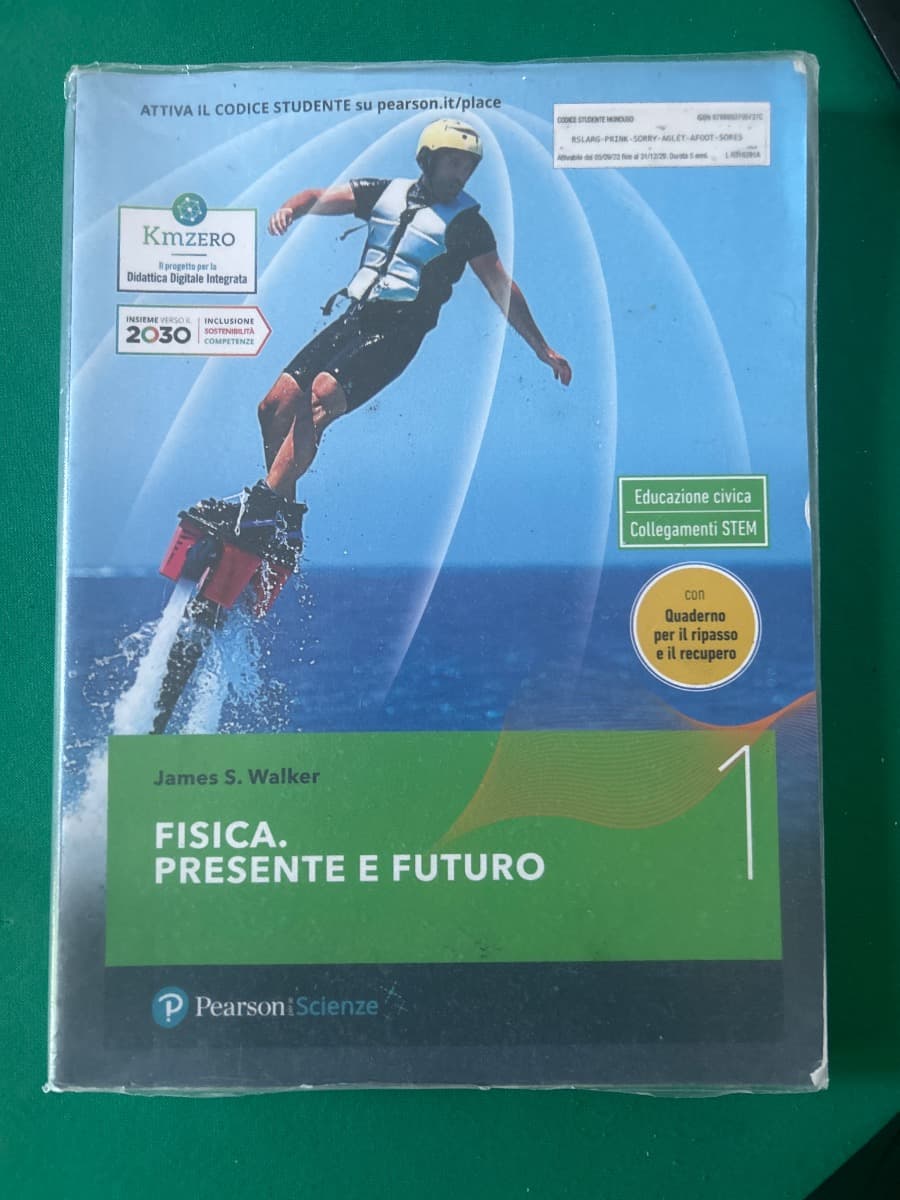 FISICA. PRESENTE E FUTURO - VOLUME 1 CON QUADERNO - foto 1