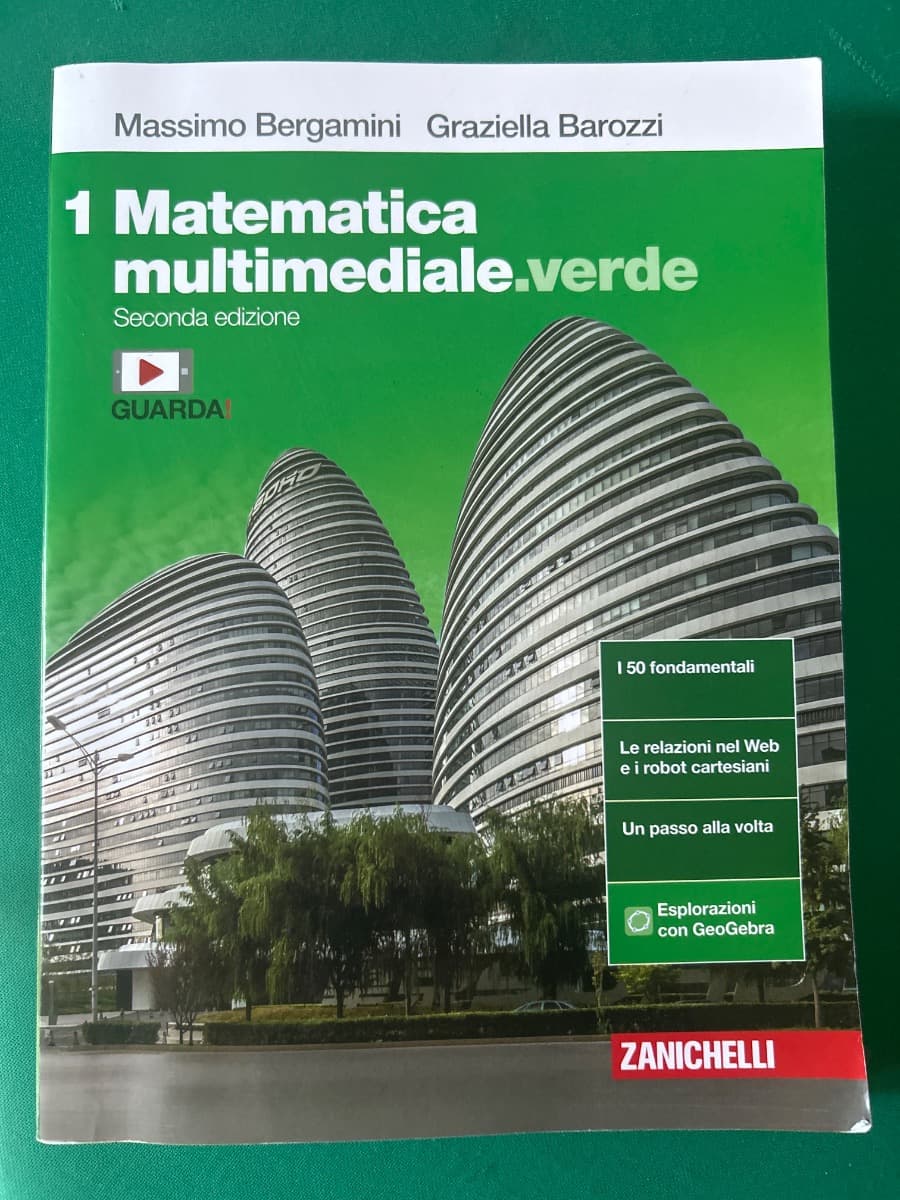 MATEMATICA MULTIMEDIALE.VERDE 2ED. - VOL. 1 (LDM) - foto 1