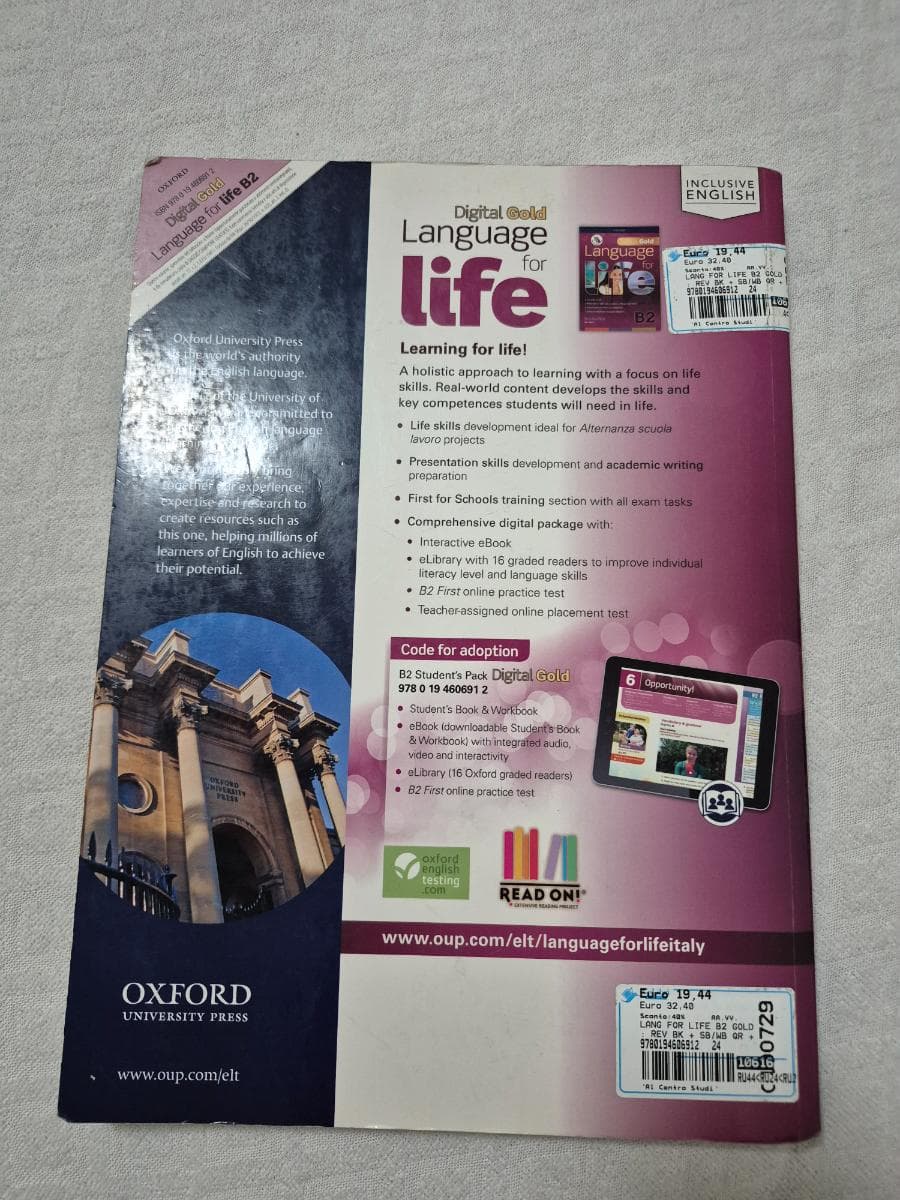 LANGUAGE FOR LIFE B2 DIGITAL GOLD - foto 2