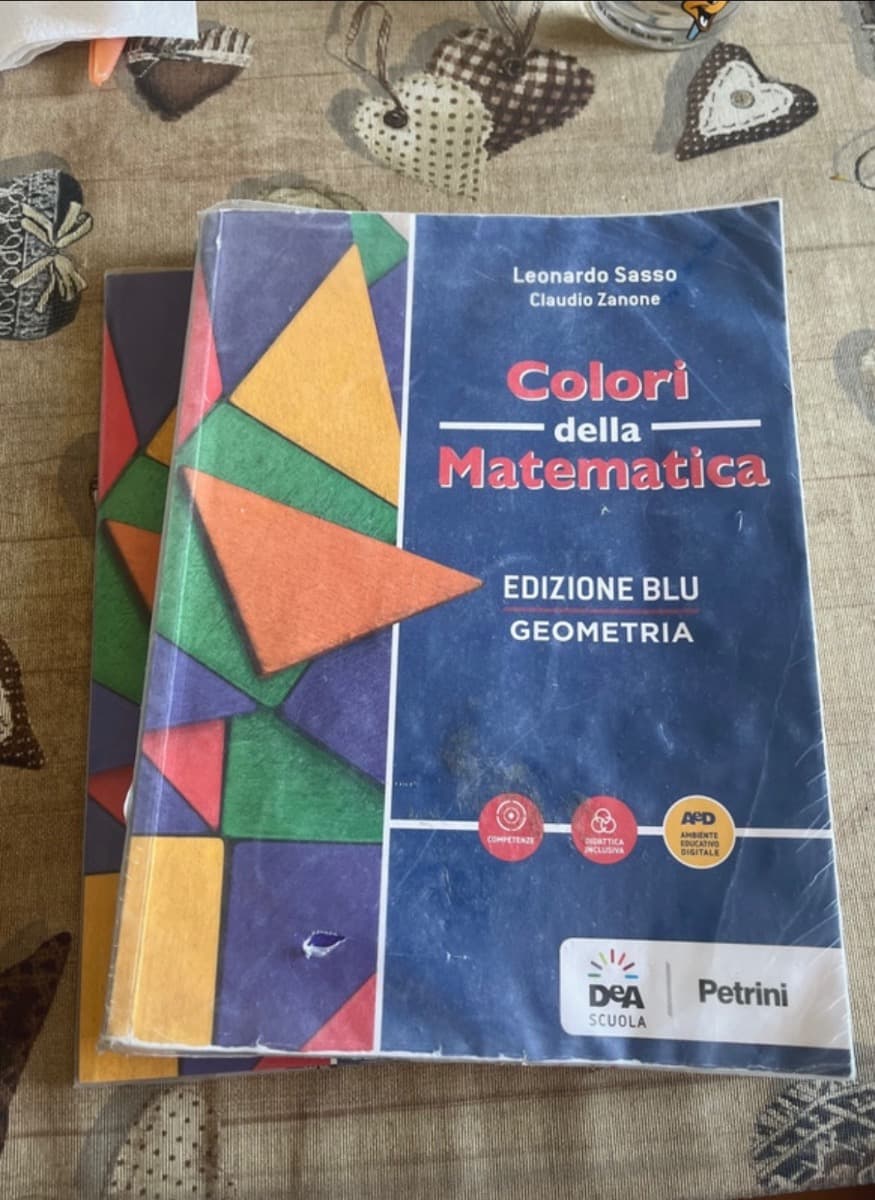 COLORI DELLA MATEMATICA - EDIZIONE BLU GEOMETRIA + QUADERNO GEOMETRIA + EBOOK - foto 1