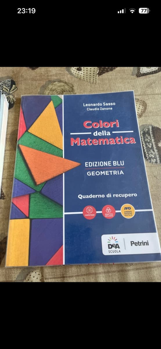 COLORI DELLA MATEMATICA - EDIZIONE BLU GEOMETRIA + QUADERNO GEOMETRIA + EBOOK - foto 2