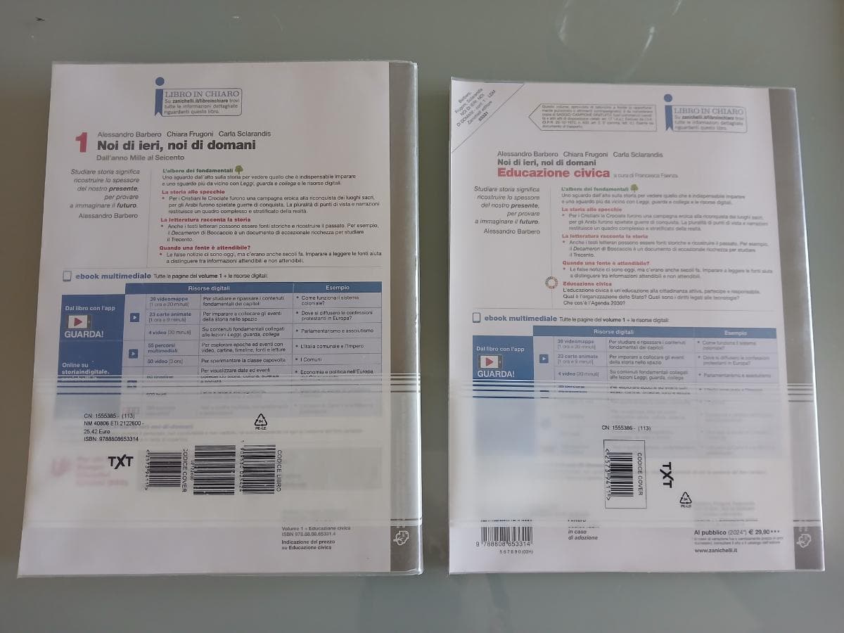 NOI DI IERI, NOI DI DOMANI - CONF. VOL. 1 + EDUCAZIONE CIVICA (LDM) - foto 2