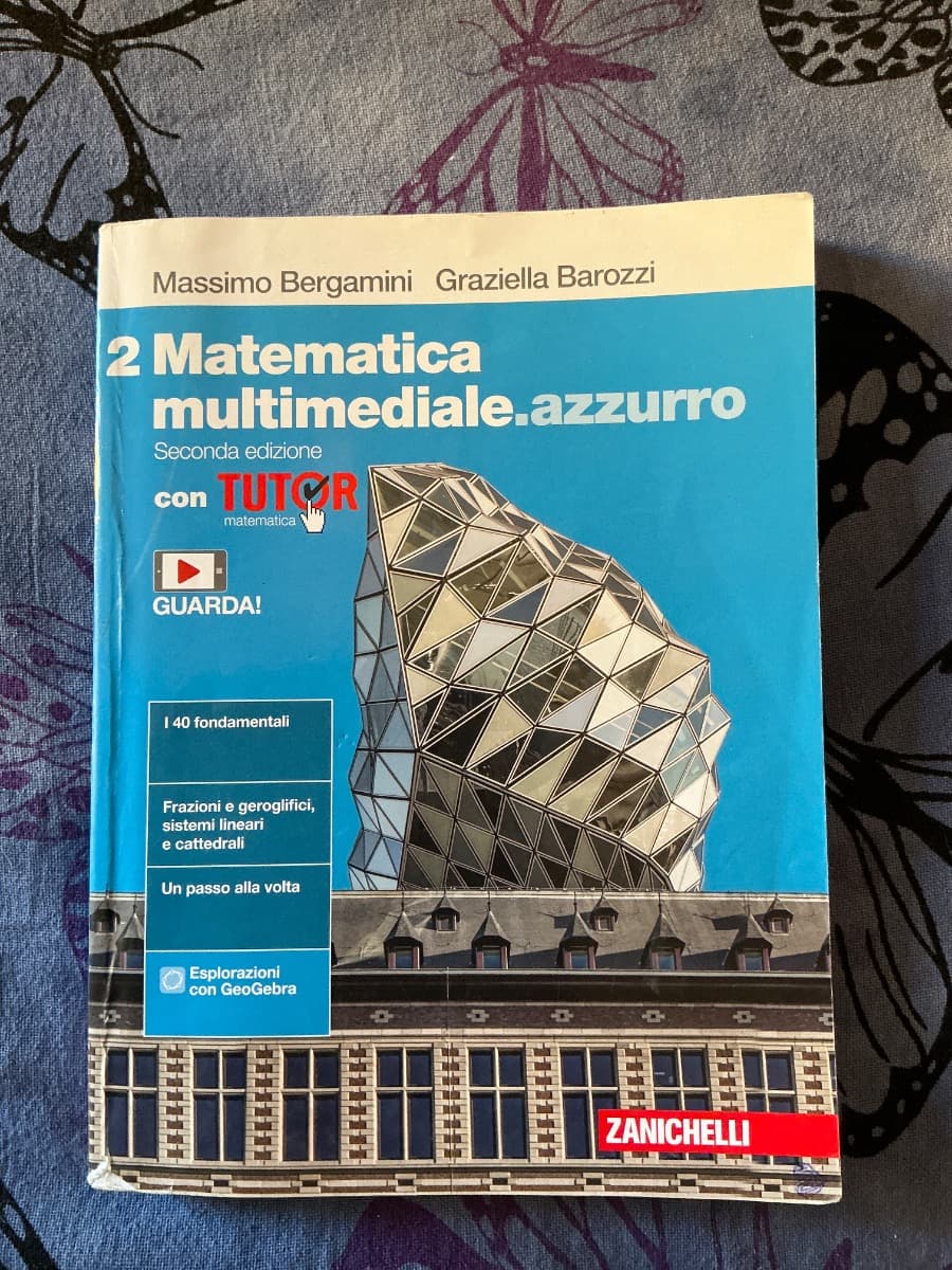 MATEMATICA MULTIMEDIALE.AZZURRO 2ED. - VOL. 2 CON TUTOR (LDM) - foto 1
