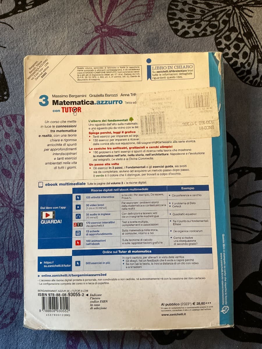 MATEMATICA.AZZURRO 3ED. - VOL. 3 CON TUTOR (LDM) - foto 2
