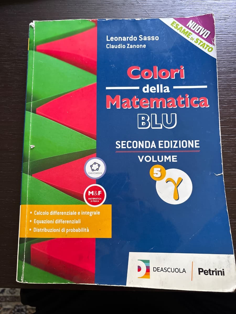COLORI DELLA MATEMATICA - ED.BLU AGGIORNATA -L SCIENTIFIC VOL 5 GAMMA + EBOOK - foto 1