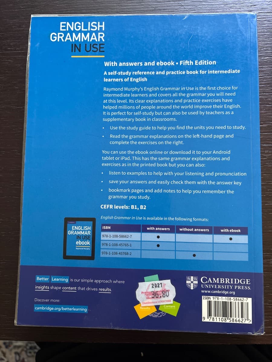 ENGLISH GRAMMAR IN USE 5ED WITH ANSWERS+INTERACTIVE BOOK - foto 2