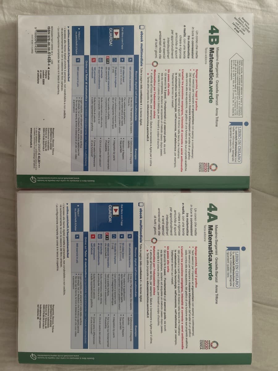 MATEMATICA.VERDE 3ED - CONFEZIONE 4A+4B (LDM) - foto 2