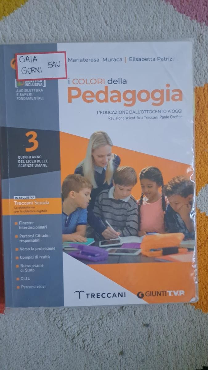 COLORI DELLA PEDAGOGIA 3 + SAPERI FONDAMENTALI - foto 1