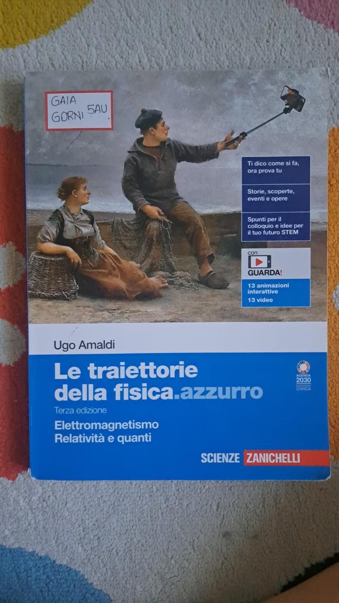TRAIETTORIE DELLA FISICA.AZZURRO (LE) 3ED. - VOLUME PER IL QUINTO ANNO (LDM) - foto 1