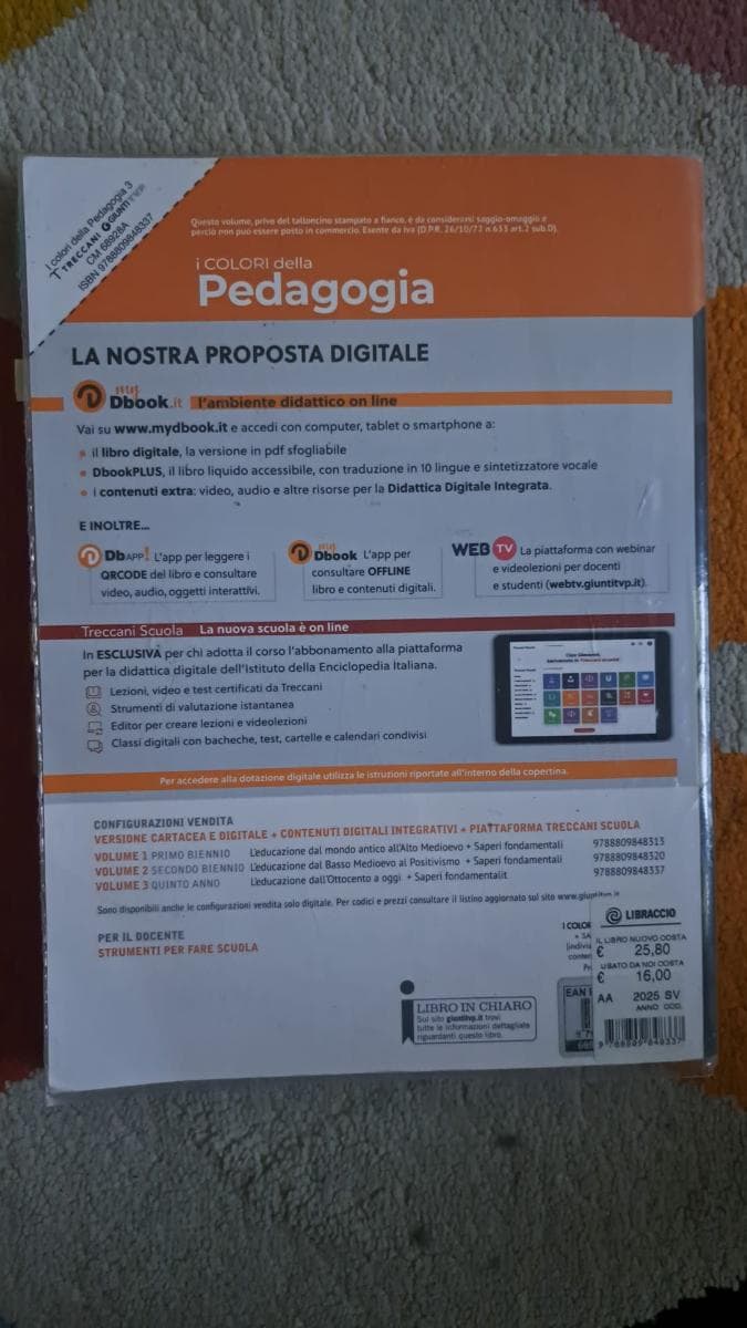 COLORI DELLA PEDAGOGIA 3 + SAPERI FONDAMENTALI - foto 2