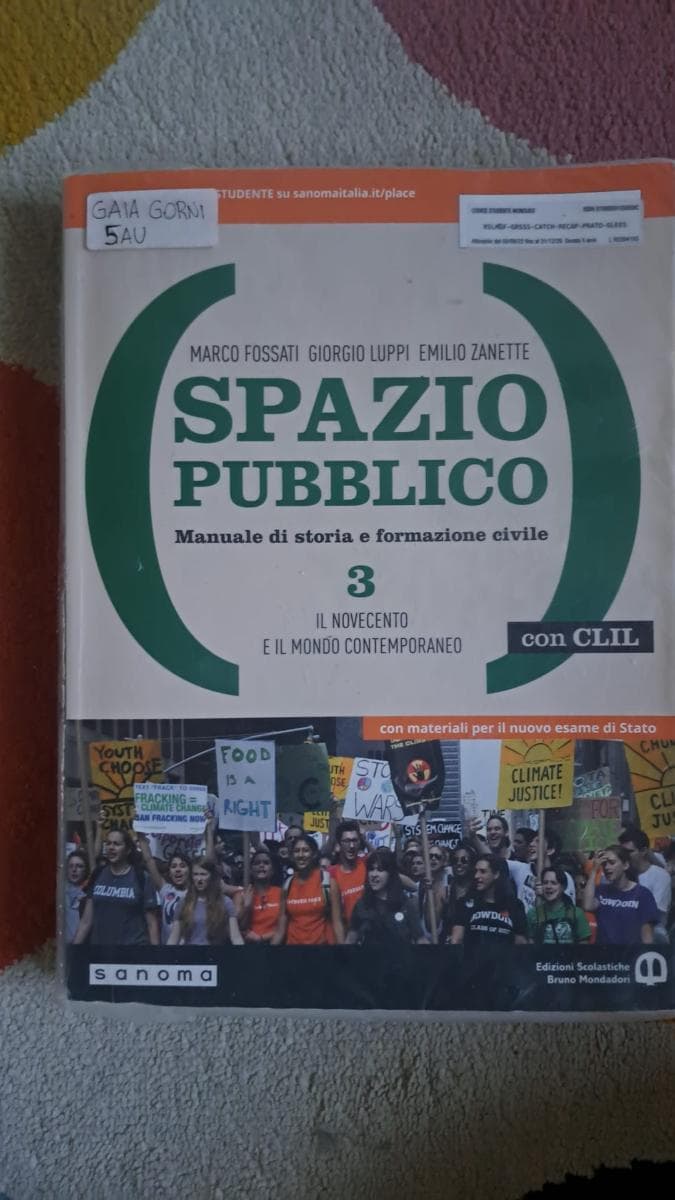 SPAZIO PUBBLICO 3 CON CLIL - foto 1