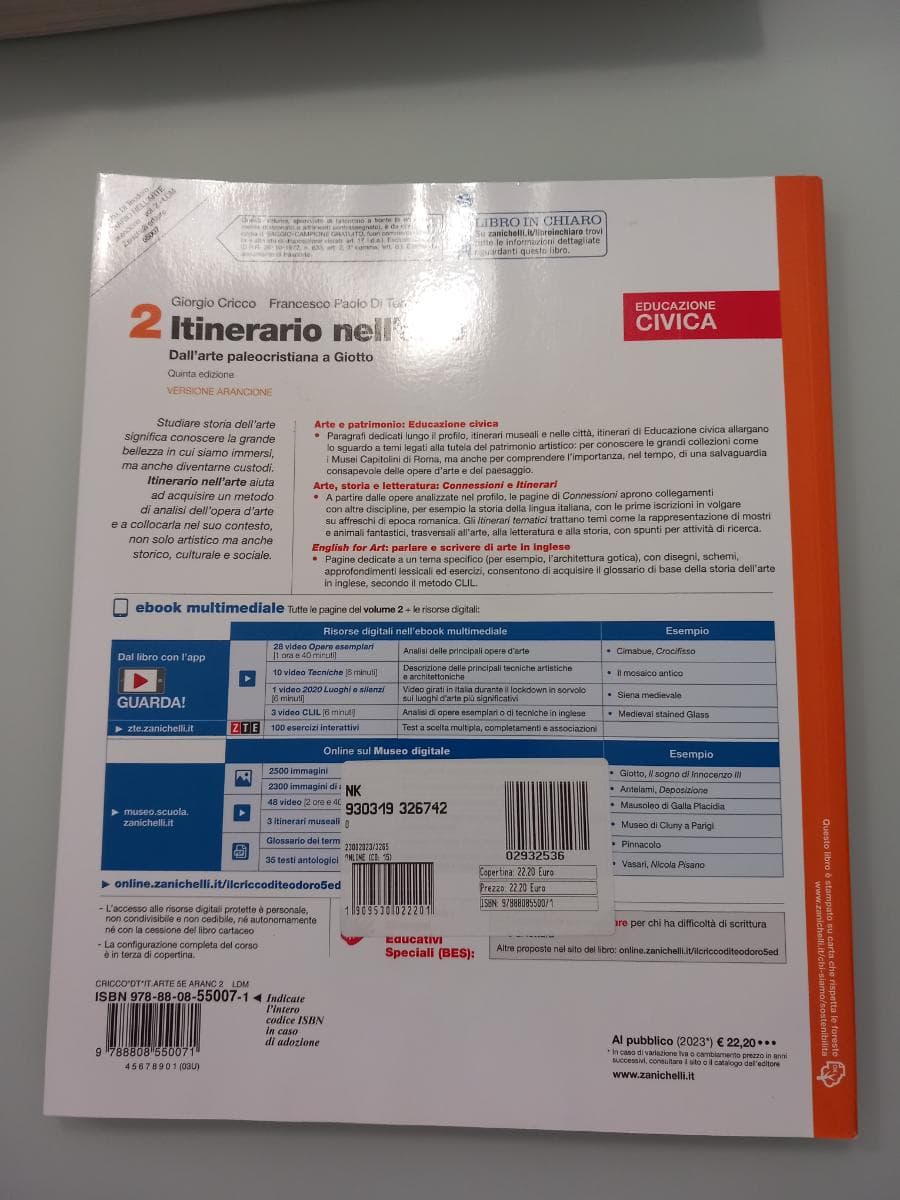 ITINERARIO NELL'ARTE VERSIONE ARANCIONE 5ED - VOLUME 2 (LDM) - foto 2