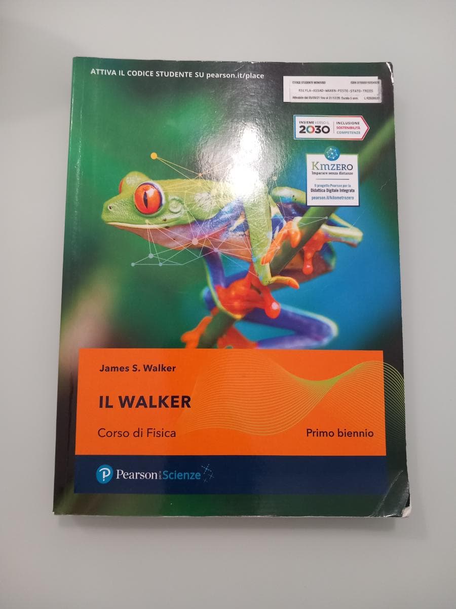 IL WALKER - CORSO DI FISICA - PRIMO BIENNIO - foto 1