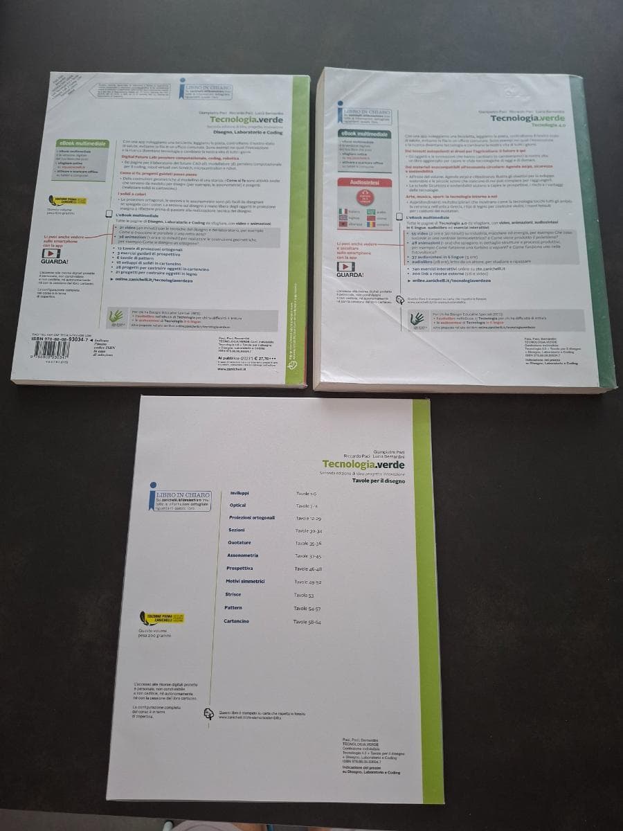 TECNOLOGIA.VERDE 2ED. - CONF. TECN. 4.0 + TAV. + DIS. + LAB. + CODING (LDM) - foto 2