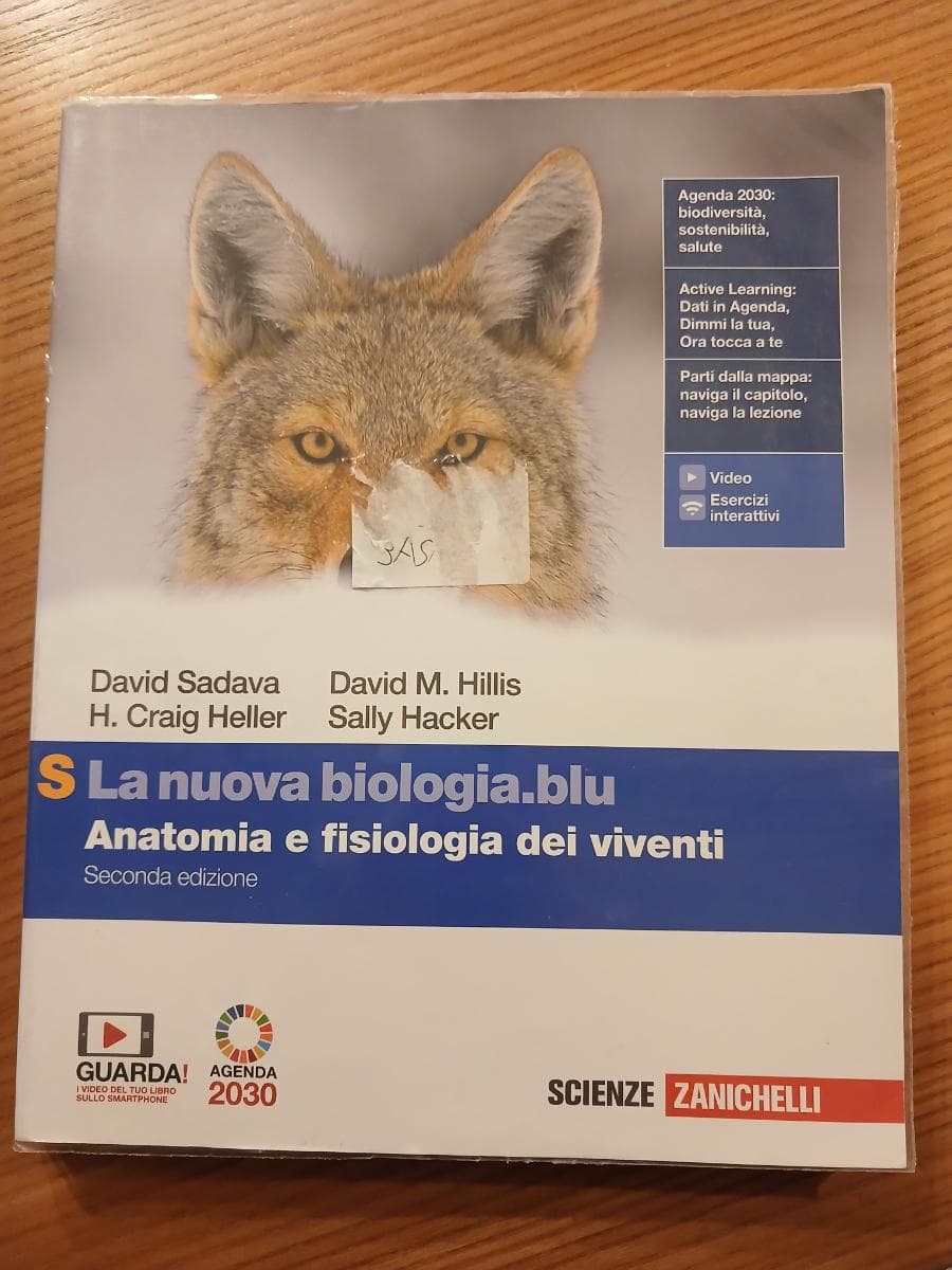 NUOVA BIOLOGIA.BLU 2ED. (LA) - ANATOMIA E FISIOLOGIA DEI VIVENTI S (LDM) - foto 1