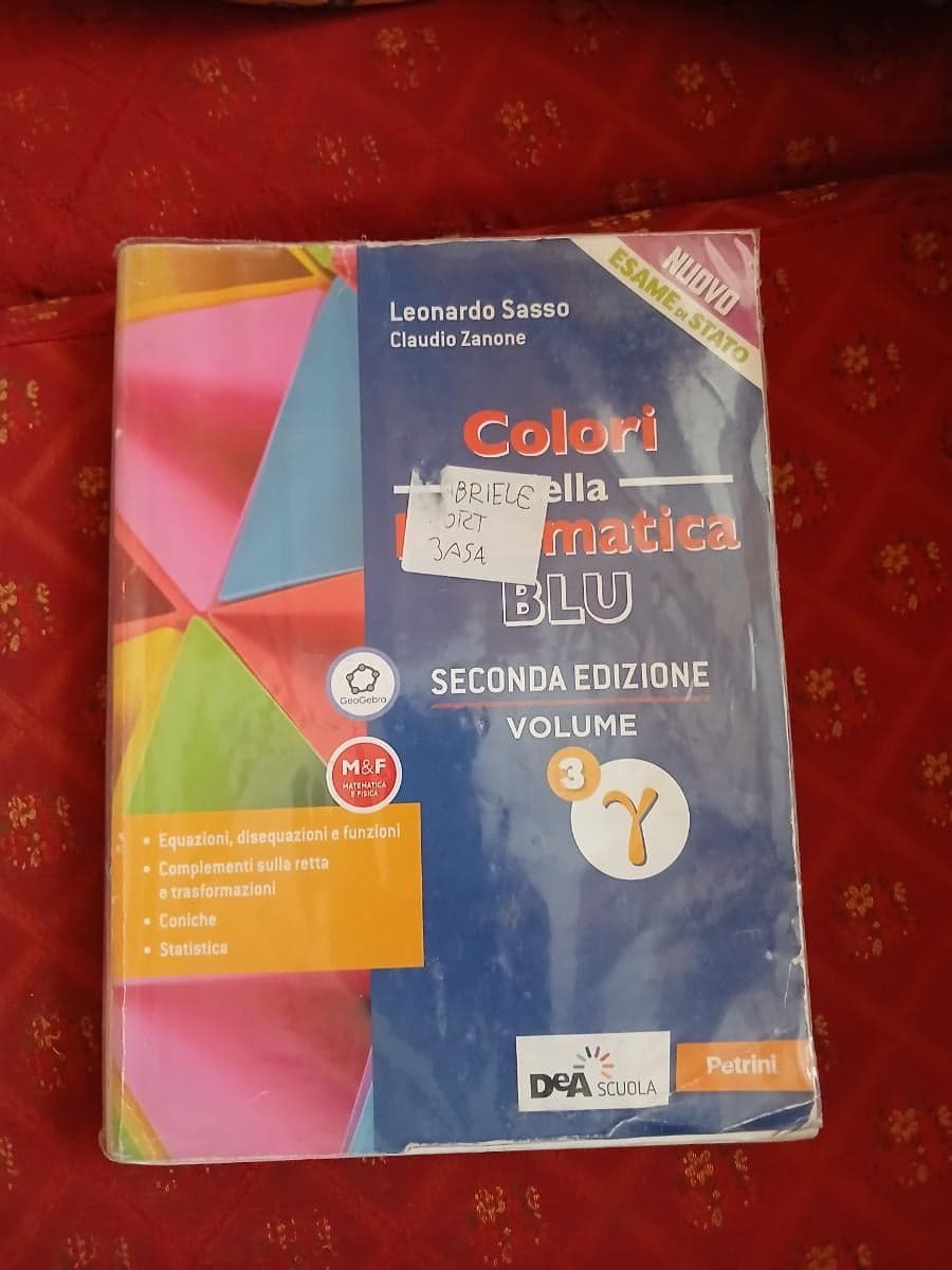 COLORI DELLA MATEMATICA - ED.BLU AGGIORNATA-L.SCIENT VOL 3 GAMMA+TRIGON+EBOOK - foto 1