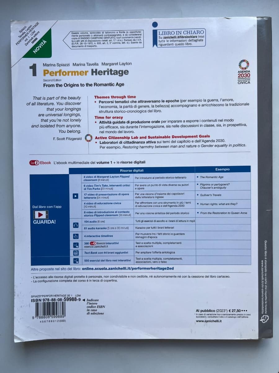 PERFORMER HERITAGE SECOND EDITION - VOLUME 1 (LDM) - foto 2